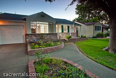 Bedroom House on Bedroom House East Sacramento Rental